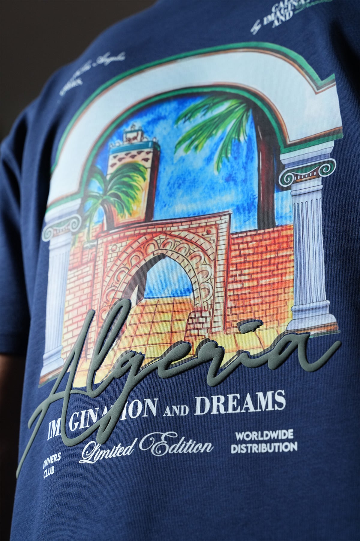 ORIGIN – T-Shirt Blue Profond