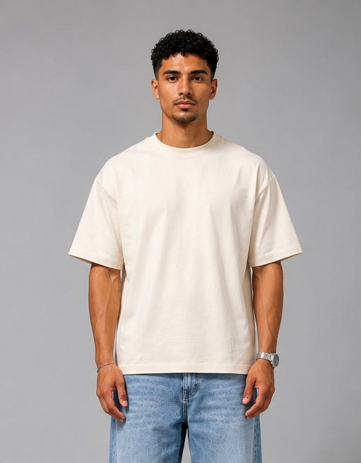 SABLE – T-shirt Oversize Écru