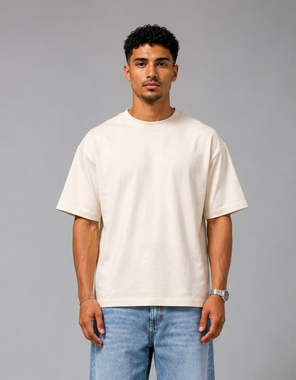 SABLE – T-shirt Oversize Écru