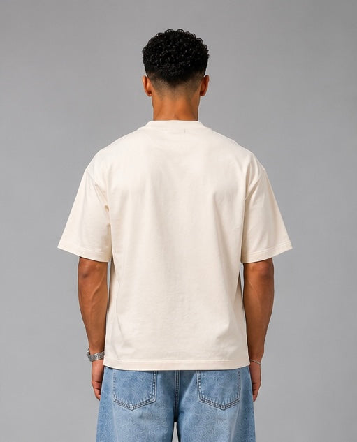 SABLE – T-shirt Oversize Écru