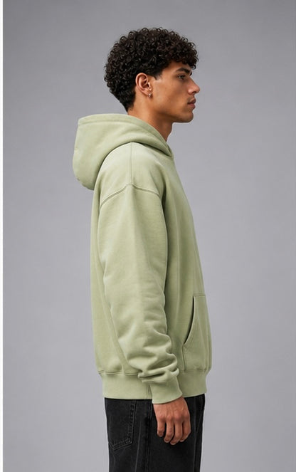 SAGE - Hoodie Kaki Pâle