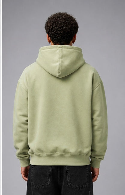 SAGE - Hoodie Kaki Pâle