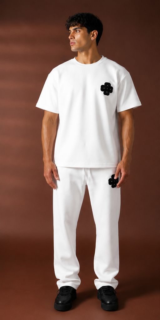 HALO – Ensemble Blanc Floral