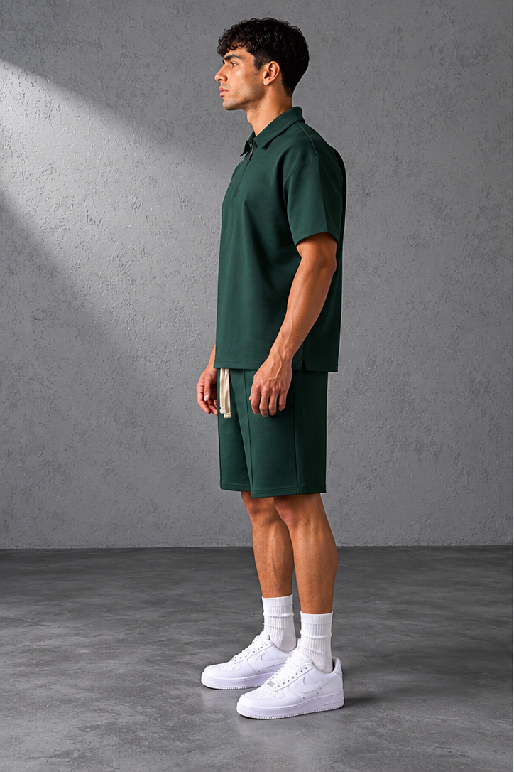 EMERALD – Ensemble Zip Polo & Short