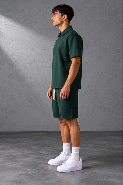 EMERALD – Ensemble Zip Polo & Short