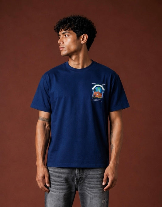 ORIGIN – T-Shirt Blue Profond
