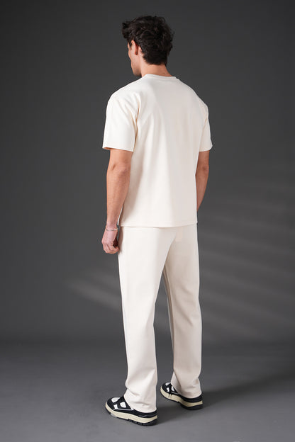 IVORY – Ensemble Cream Broderie Florale