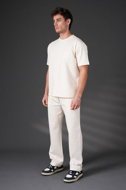 IVORY – Ensemble Cream Broderie Florale