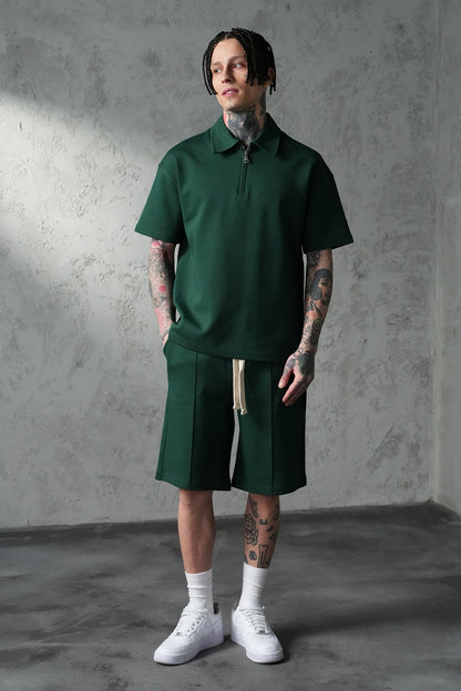EMERALD – Ensemble Zip Polo & Short