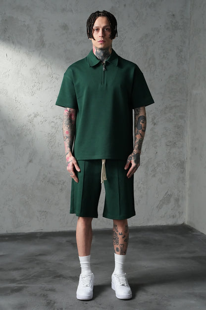 EMERALD – Ensemble Zip Polo & Short