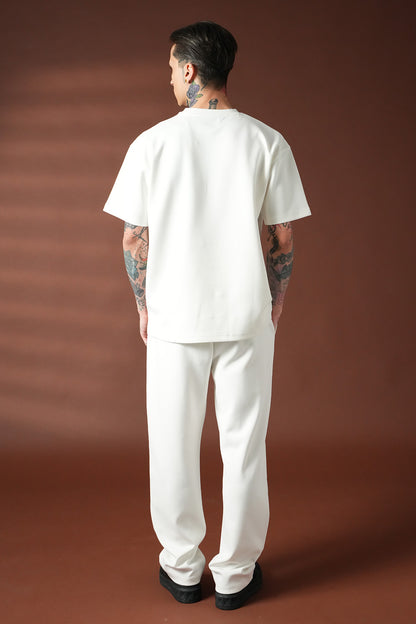 HALO – Ensemble blanc Floral Noir