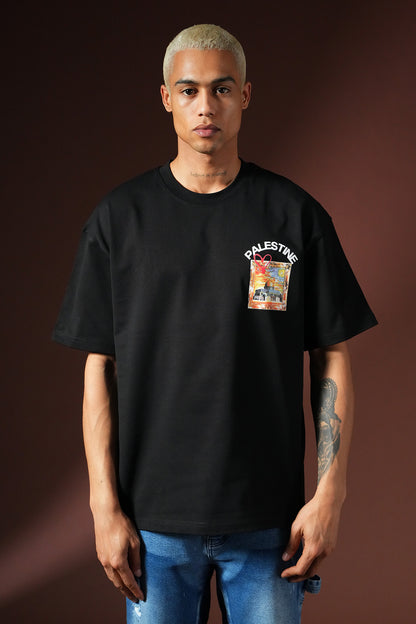 AZAAD – T-Shirt Oversize Black