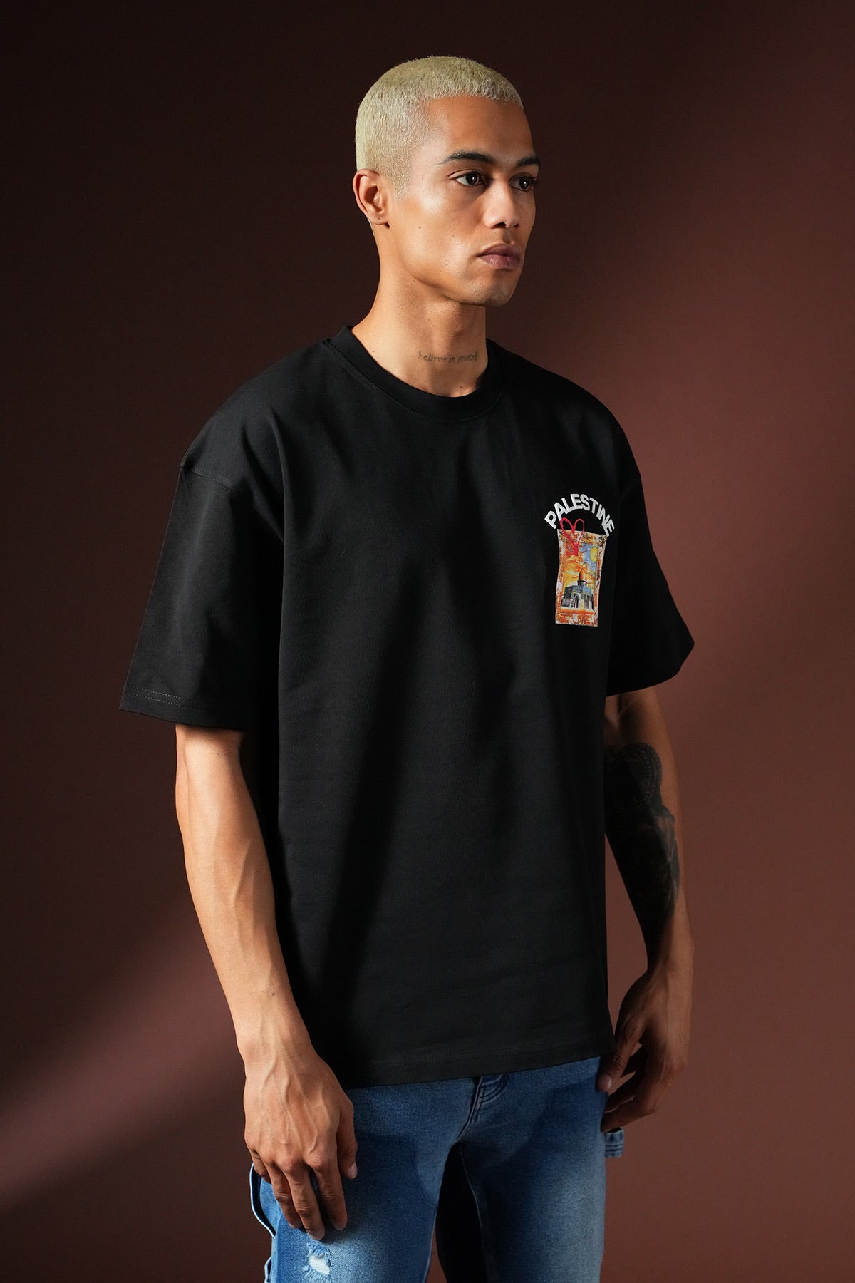 AZAAD – T-Shirt Oversize Black
