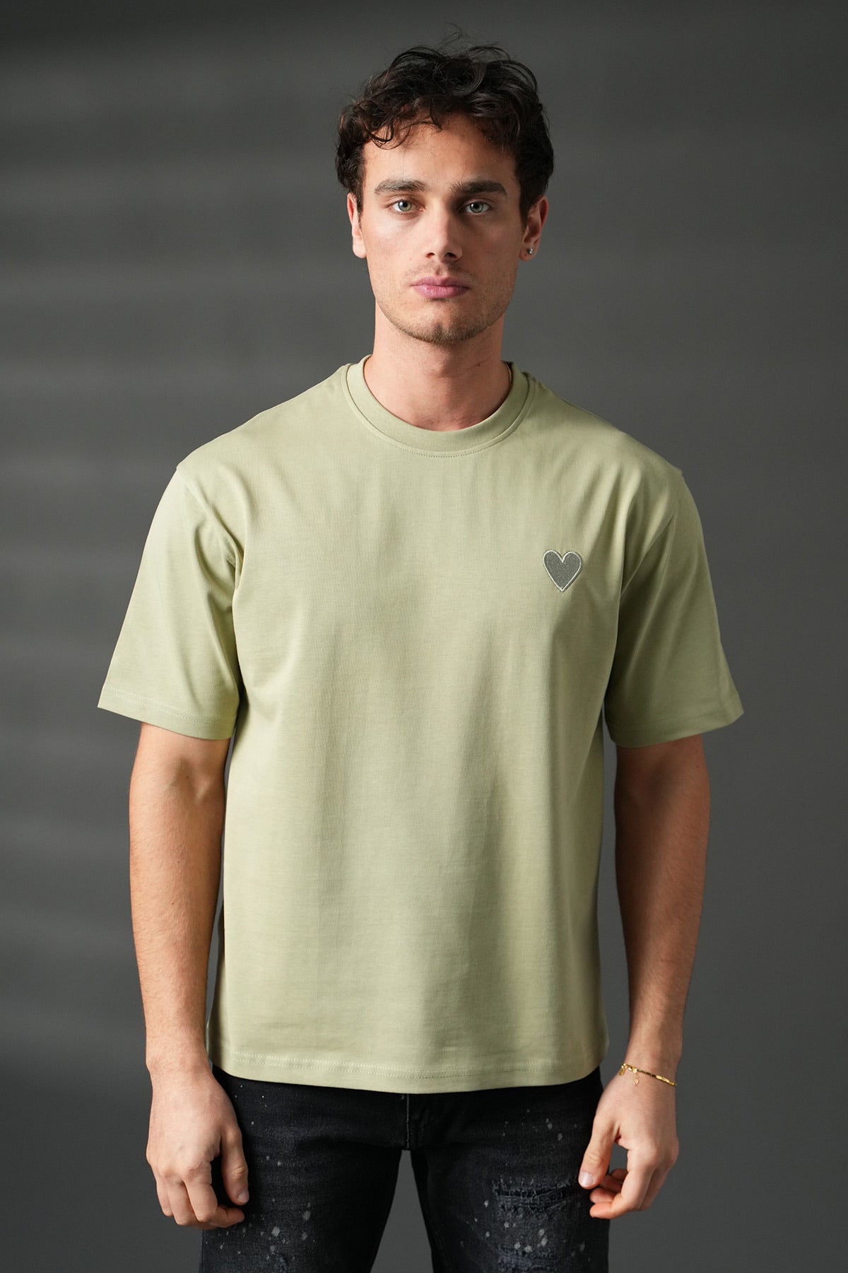 OLIVE – T-Shirt Minimal Sage